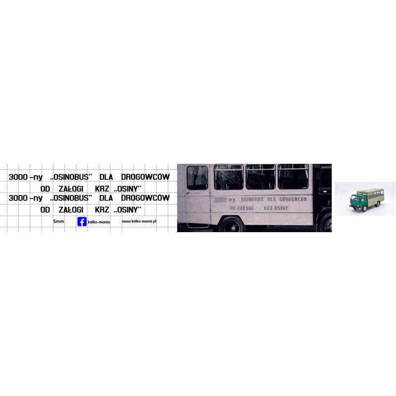 star 28 29 osinobus osiny kalkomania 1:43
