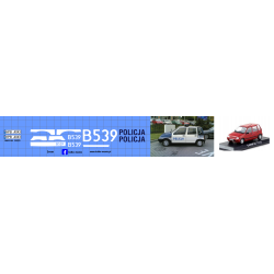 daewoo tico b539 policja...