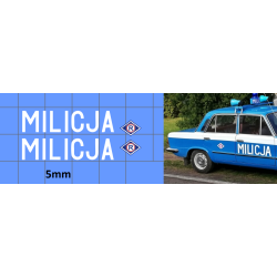 fiat 125p milicja drogówka...