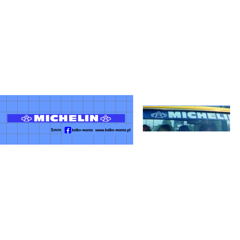 blenda fiat 125p polonez michelin kalkomania 1:24