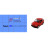 logo fiat 126p maluch the end welly kalkomania 1:24
