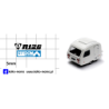 przyczepa niewiadow n126 camping kalkomania 1:24