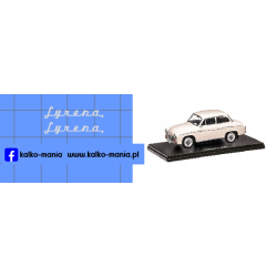 syrena logo kalkomania 1:24