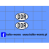 trabant wartburg logo ddr kalkomania 1:24
