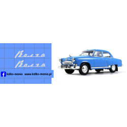 volga m21 logo kalkomania 1:24