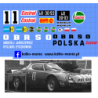 lancia stratos rajd polski 1976 kalkomania 1:24