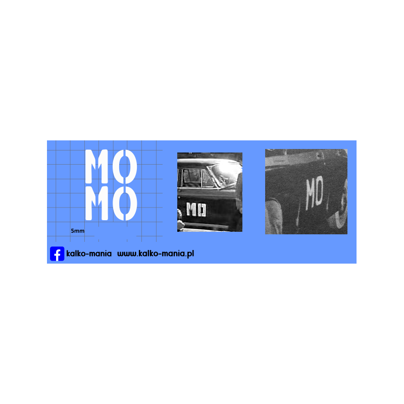 milicja mo logo warszawa volga kalkomania 1:24