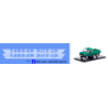 tarpan 237 pick up bialy pas kalkomania 1:24