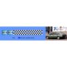 polonez caro taxi poznan kalkomania 1:24