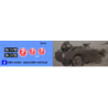 brdm 1 6 batalion powietrzno desantowy lwp kalkomania 1:35