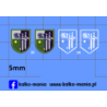 logo herb 15 gizycka brygada zmechanizowana  kalkomania 1:35