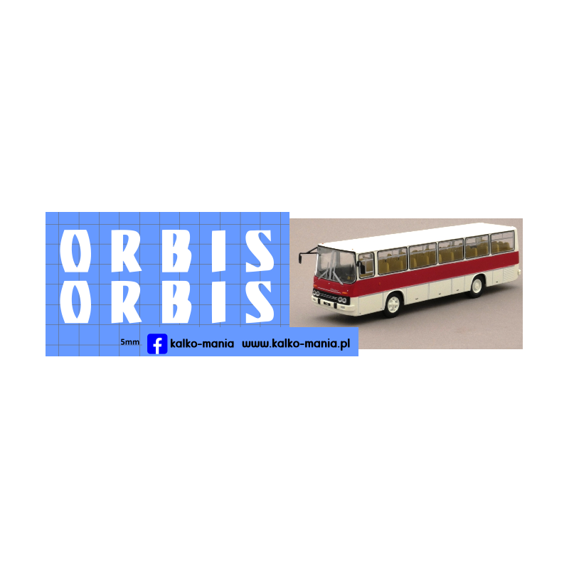 ikarus orbis kalkomania 1:43