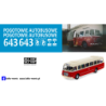 jelcz mex mzk warszawa pogotowie autobusowe pat4 kalkomania 1:43