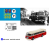 jelcz mex szczecin kalkomania 1:43