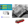 jelcz mex wpk walbrzych kalkomania 1:43