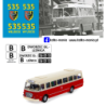 jelcz mex wroclaw kalkomania 1:43