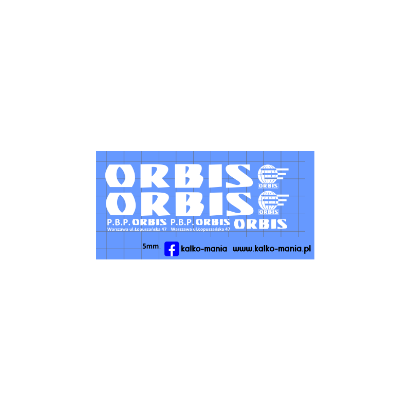 jelcz orbis pbp kalkomania 1:43