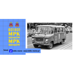 nysa mpk krakow kalkomania...
