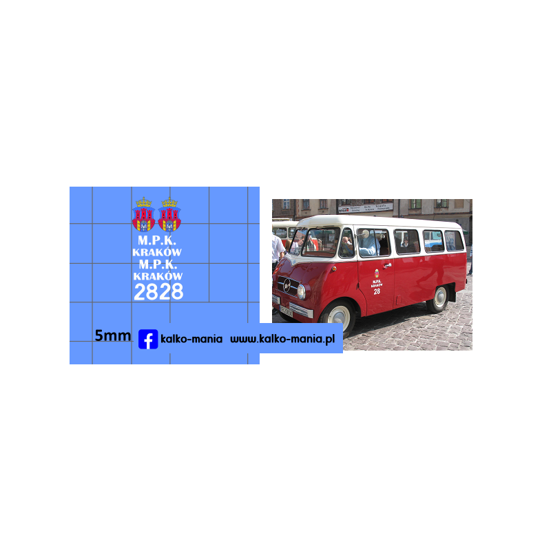 nysa n59 mpk krakow kalkomania 1:43