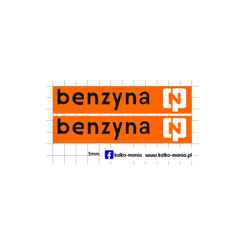 jelcz cysterna cpn benzyna kalkomania 1:43