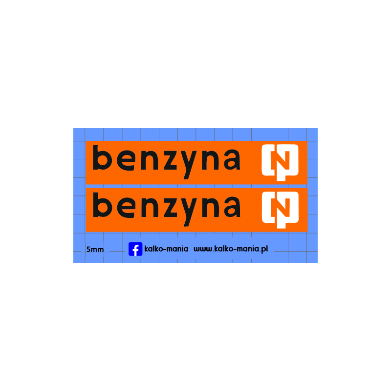 jelcz cysterna cpn benzyna kalkomania 1:43
