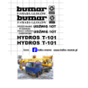 dzwig bumar hydros t 101 kalkomania 1:43