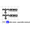 dzwig romanko i synowie kalkomania 1:43