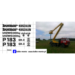 podnosnik koszowy bumar p...