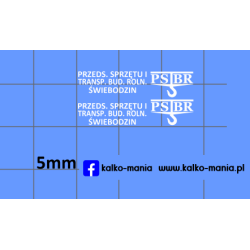 pstbr swiebodzin kalkomania...