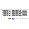 zuk nysa pogotowie dzwigowe dzwigar kalkomania 1:43