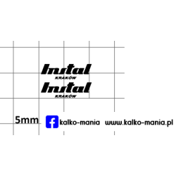 instal krakow kalkomania 1:43