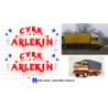 jelcz 415 cyrk arlekin kalkomania 1:43
