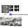 jelcz naczepa zremb cn 164 kalkomania 1:43