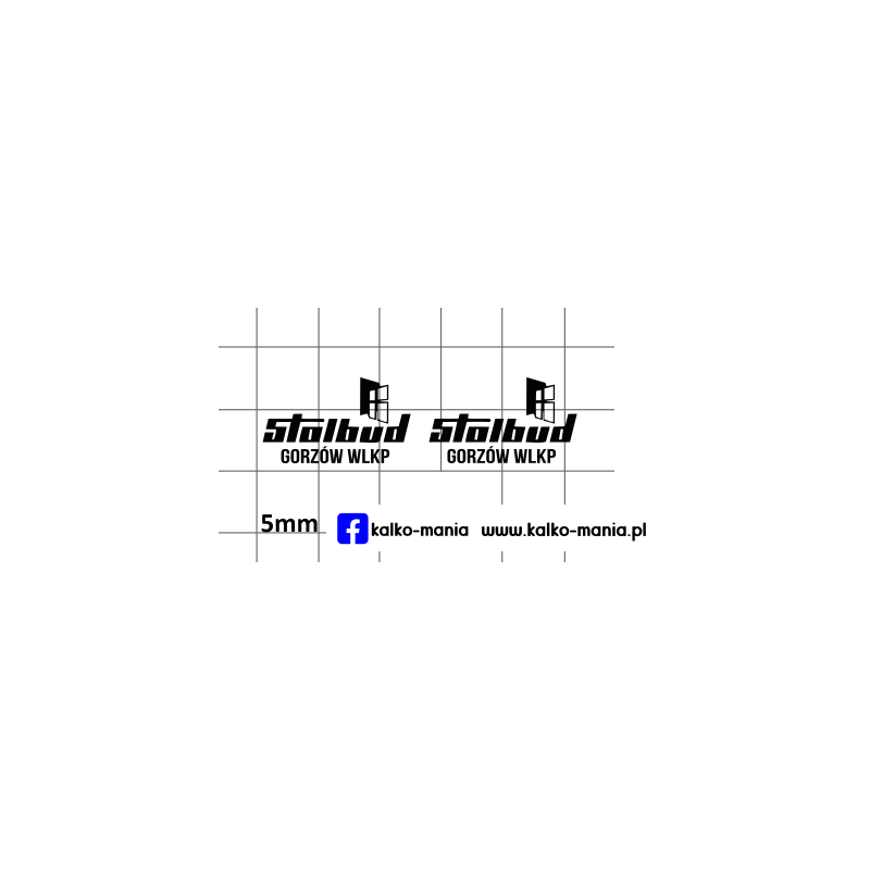 jelcz star stolbud gorzow wlkp okna kalkomania 1:43