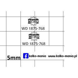 wprd lodz kalkomania 1:43