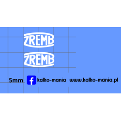 zremb logo kalkomania 1:43