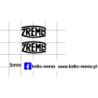 zremb logo kalkomania 1:43