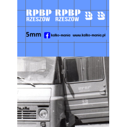 zuk rpbp rzeszow kalkomania...