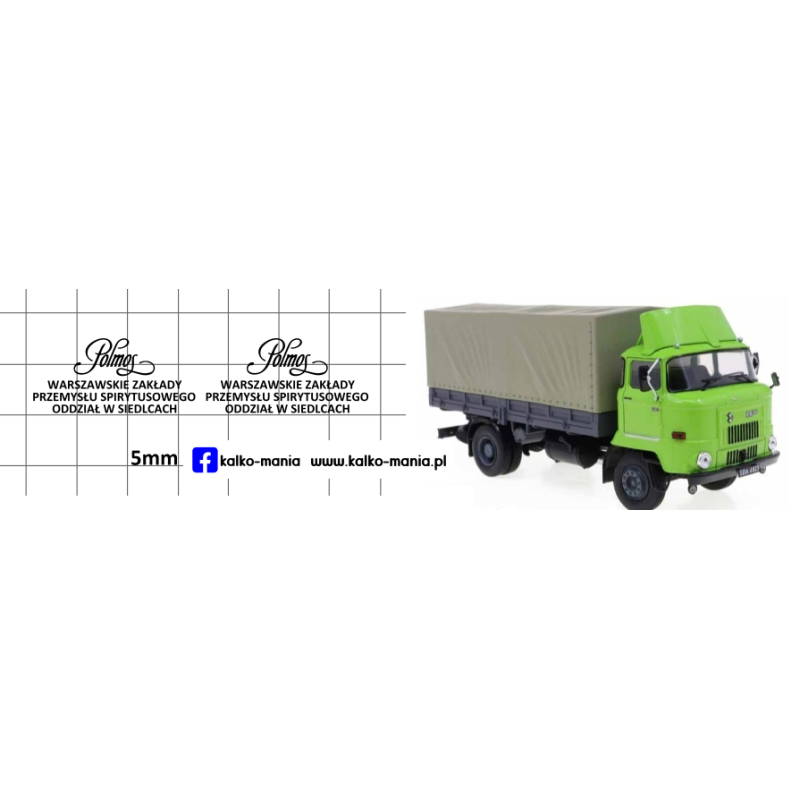 ifa l60 polmos siedlce kalkomania 1:43