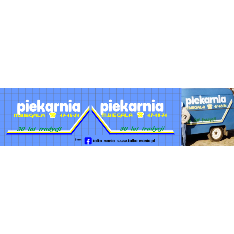 nysa piekarnia kalkomania 1:43