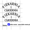 zuk piekarnia i cukiernia kalkomania 1:43