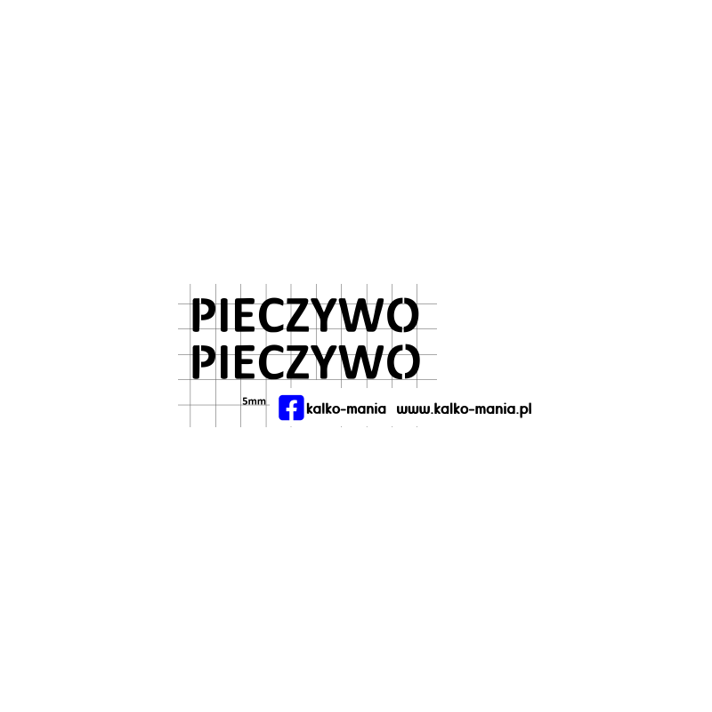 zuk piekarnia pieczywo kalkomania 1:43