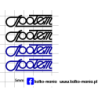 zuk spolem logo kalkomania 1:43