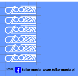 zuk spolem logo kalkomania...