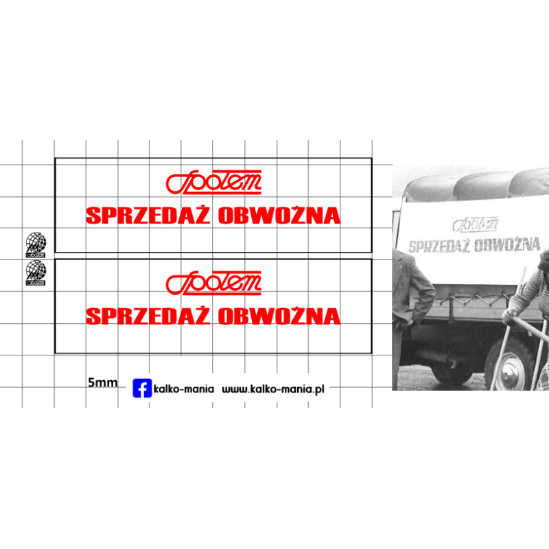 zuk spolem sprzedaz obwozna kalkomania 1:43