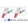 lody bambino logo kalkomania 1:43
