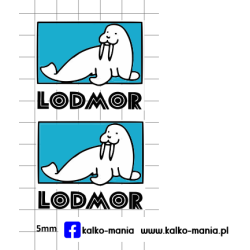 lody lodmor logo kalkomania...