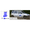 daewoo tico lot lotniskowy kalkomania 1:43