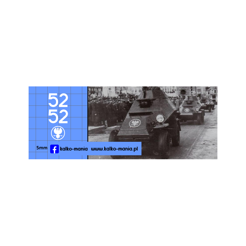 ba 64b defilada warszawa 1946 lwp kalkomania 1:43