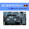 brdm 2 wojsko lwp kalkomania 1:43